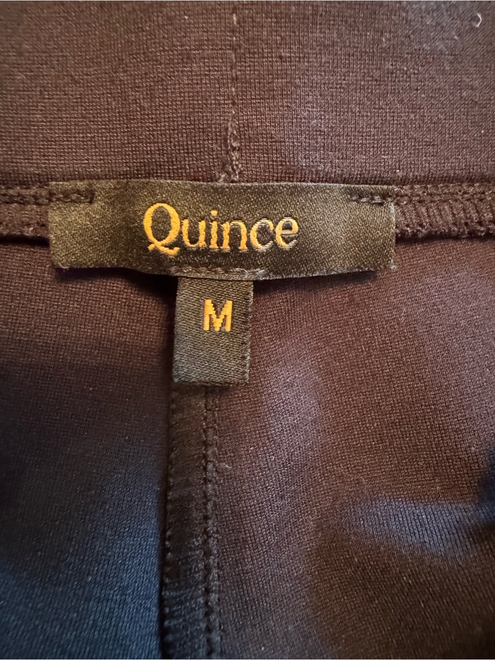 Quince Lot of 2 ultra stretch ponte straight leg pants Medium - Picture 11 of 11